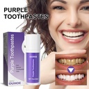 OUHOE Tooth Whitening Toothpaste, Cleans Stains Care For Gums Fresh Breath And White Teeth Toothpaste