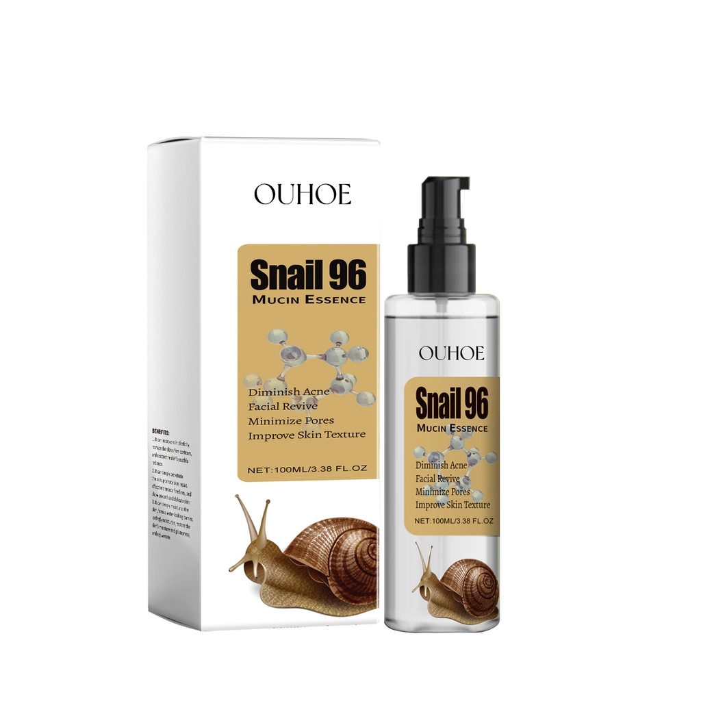 Ouhoe Snail Brightening Essence Surface Hydrating, Moisturizing, Firming, Brightening And Rejuvenating Serum