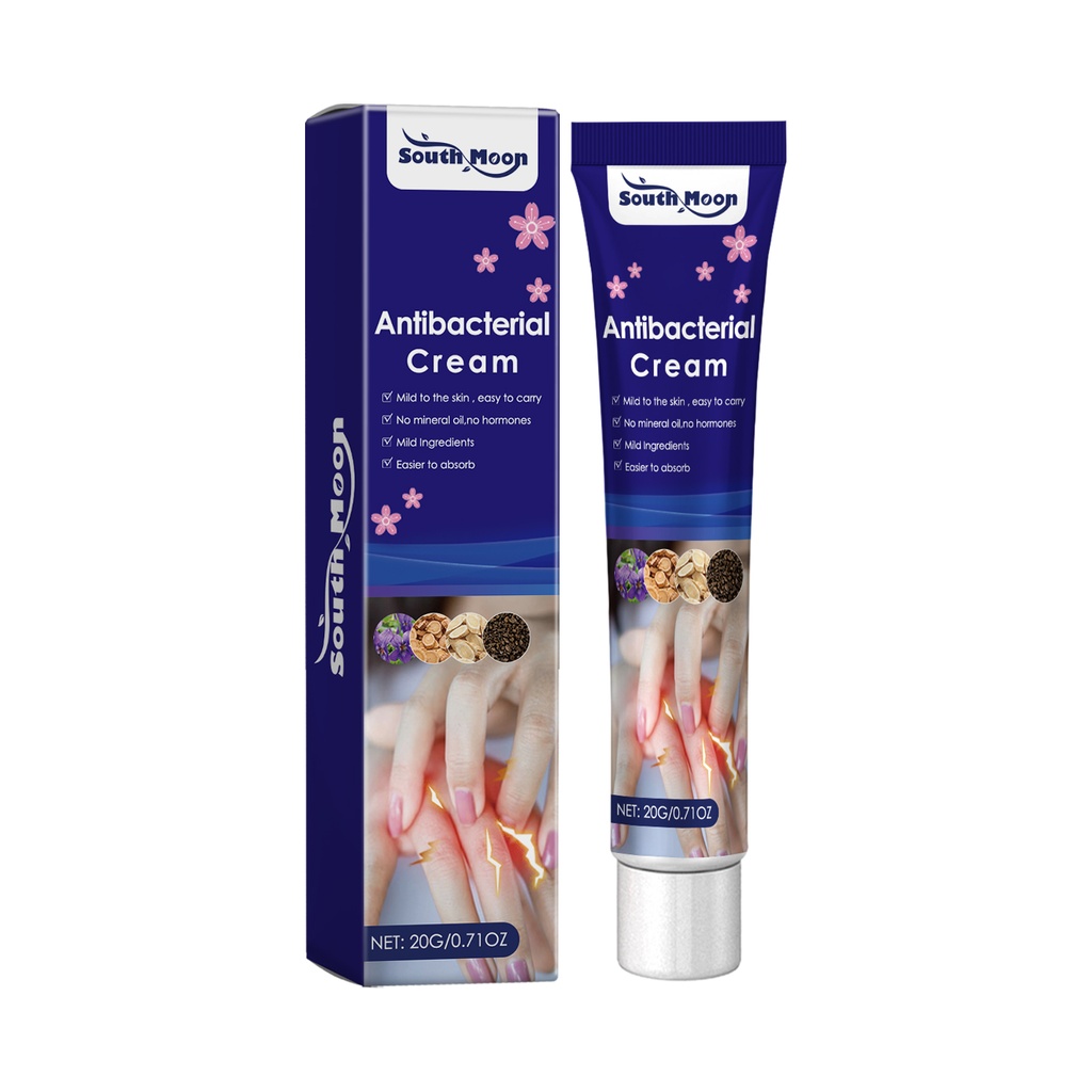 South Moon Antibacterial Cream, Dry Skin Itching Redness Relief Moisture Care Cream