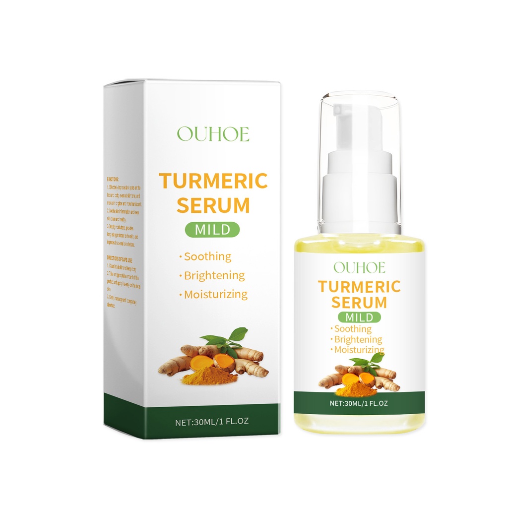 OUHOE Turmeric Moisturizing Essence, Moisturizing Face Moisturizing And Refreshing Without Greasy Moisturizing Dry Skin