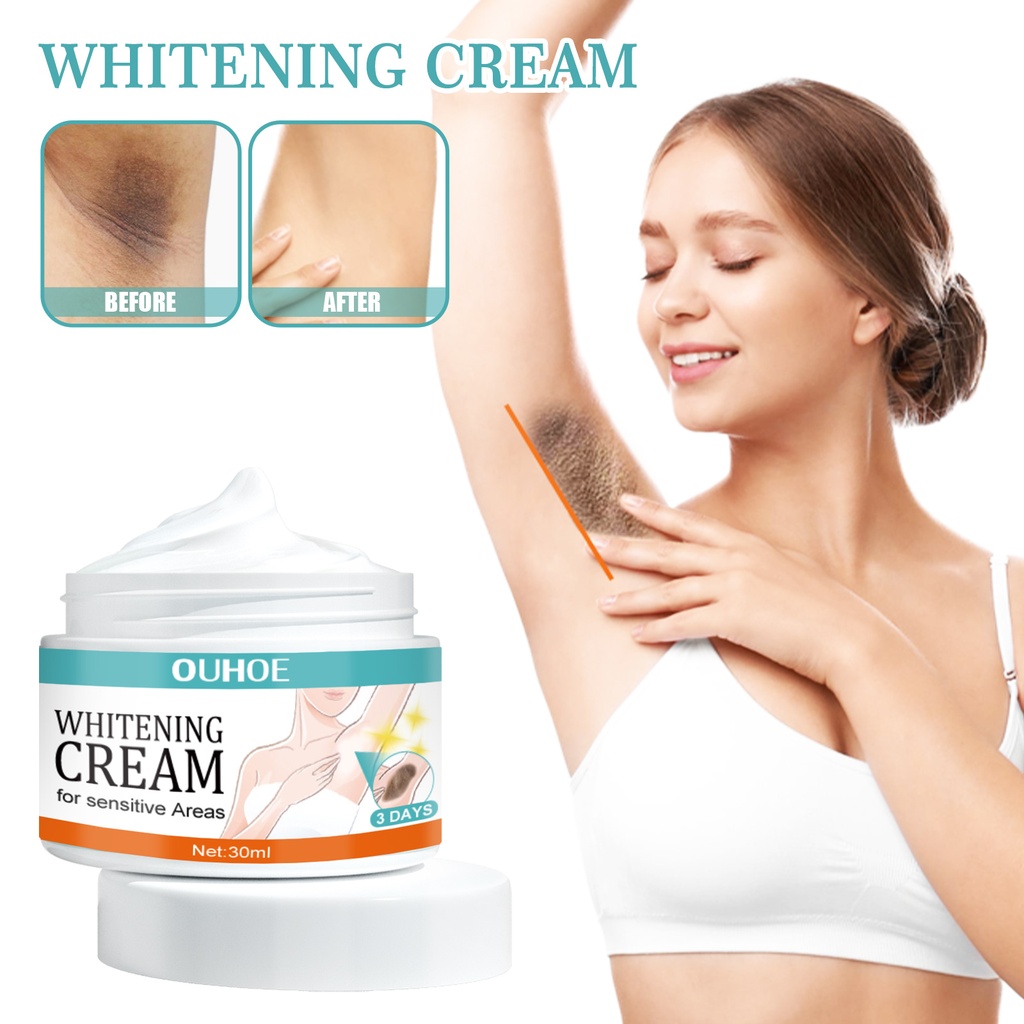OUHOE Underarm Beauty Cream, Lighten Underarm Elbow Joint Melanin Brightening And Moisturizes Skin Cream