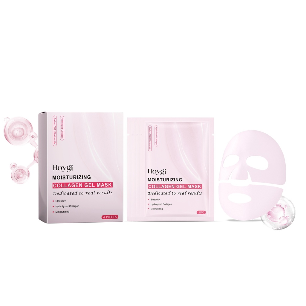 Hoygi Collagen Moisturizing Mask, Hydrating, Firming, Tender Skin Moisturizing And Brightening Skin Care Mask