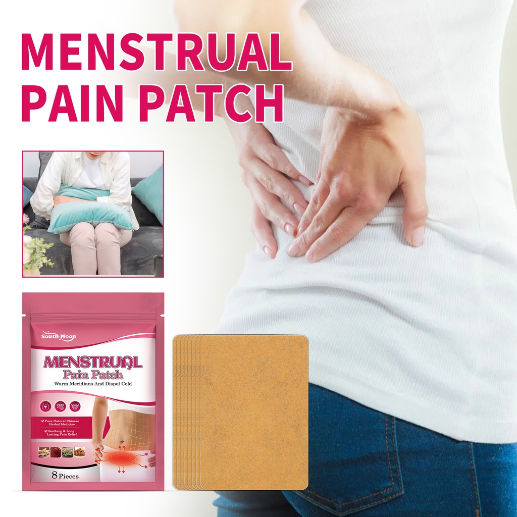 South Moon Menstrual Pain Patch, Menstrual Body Care Patch For Women To Relieve Menstrual Pain
