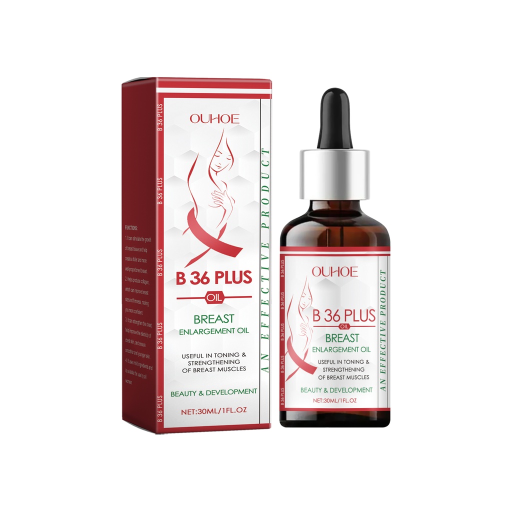 OUHOE Herbal Chest Essential Oil, Moisturizing Women's Chest Massage Firming Oil Chest Care Plump Essential Oil