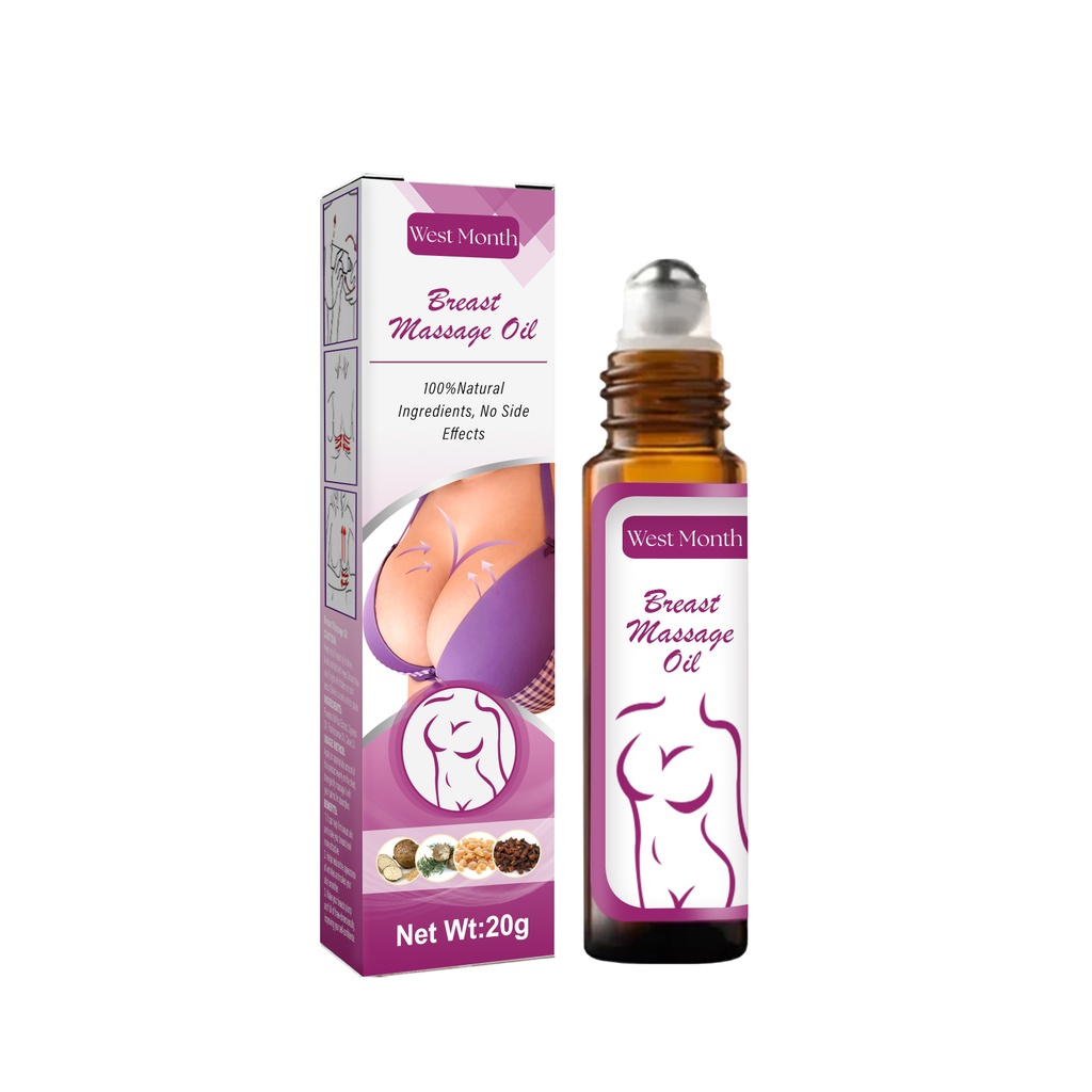 West&Month Chest Ball Oil Firming And Moisturizing Chest Fullness Beauty Lotion Firm And Full Treatment Essential Oil