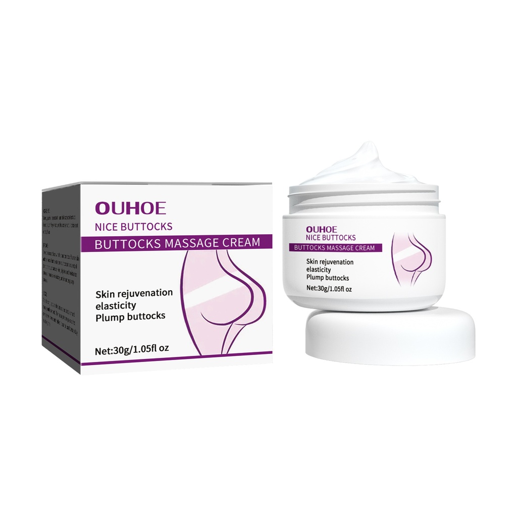 OUHOE Buttocks Massage Cream, Butt Massage Treatment Firming And Toning Up Buttocks And Slimming Up Hips Cream