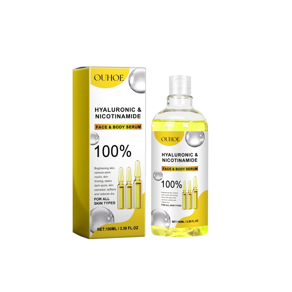 Ouhoe Hyaluronic Acid Facial Body Essence, Repair And Moisturize The Skin, Moisturize, Lighten, Anti-Wrinkle And Firm