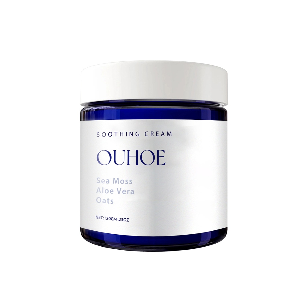 OUHOE Soothing Cream, Repair The Skin Barrier To Relieve Facial Redness Hydrating Care Cream