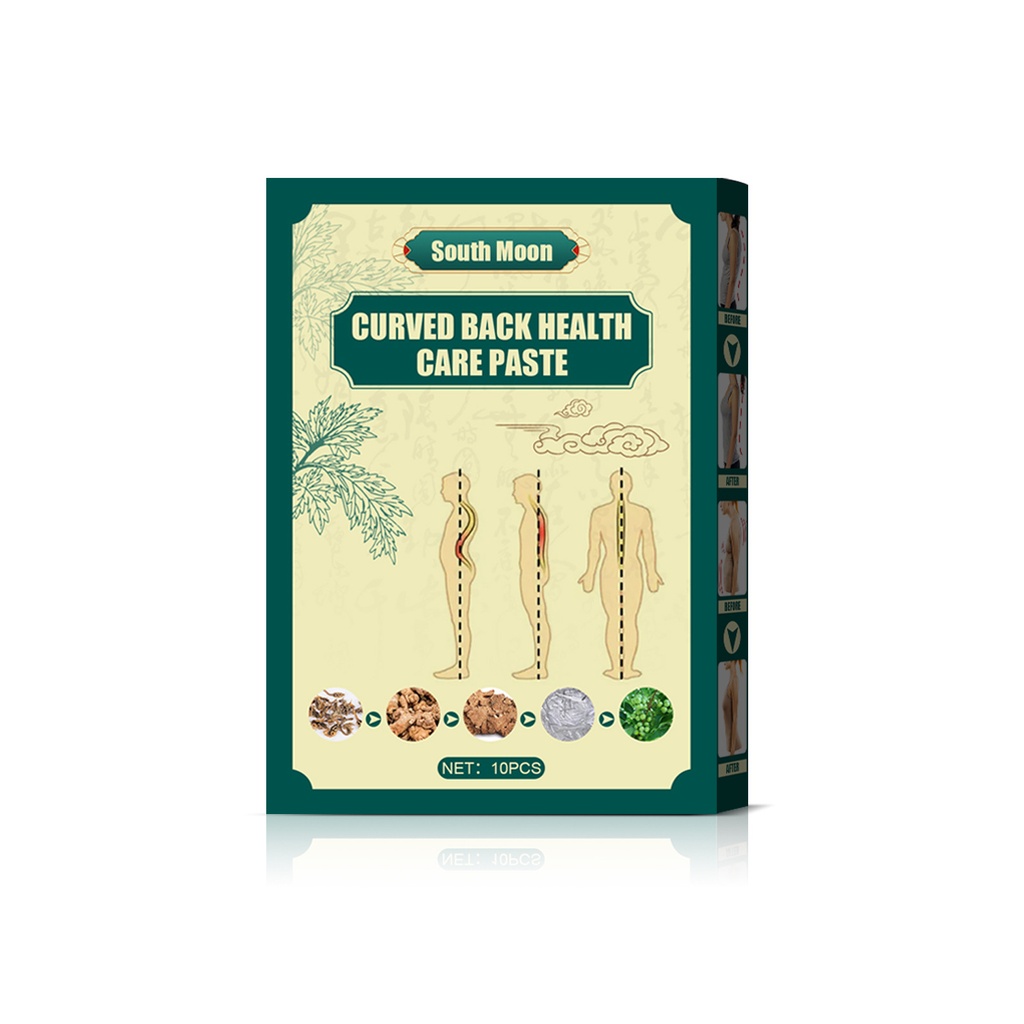 South Moon Curved Back Health Care Paste, Desk Joint Spine Neck Pain Hunchback Round Shoulder Correction Patch