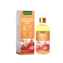 OUHOE Strawberry Moisturizing Oil, Moisturizing Elastic Firming, Smoothing Fine Lines And Nourishing Skin Body Massage Oil