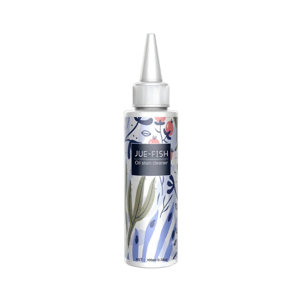 Jue-fish Oil Stain Cleaner, Decontamination Remove Stubborn Oil Stains From Clothes Clean Yellow Clothes Cleaner