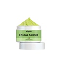Wiyun Avocado Facial Scrub, Cleansing Facial Skin Exfoliating Gentle Non-Irritating Facial Scrub