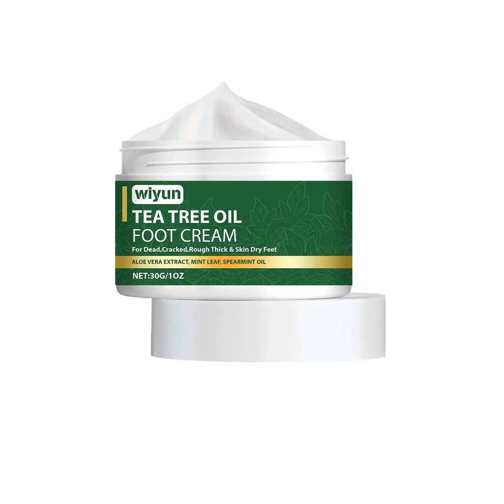 Wiyun Tea Tree Oil Foot Care Cream Foot Care Cream Hydrating Moisturizing Moisturizing Daily Care Cream For Foot Skin