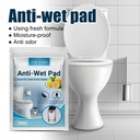 Jue-Fish Toilet Brush Pad, Clean Disposable Sponge Absorb Water Absorption Reduces Bathroom Odor Toilet Brush Pad