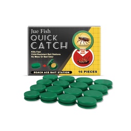 Jue-Fish Cockroach Bait Station, Living Room, Kitchen, Bedroom Cockroach Repellent Domestic Indoor Cockroach Bait Agent