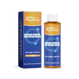 Rayhong Engine Carbon Removal Repair Agent, Engine Anti-Wear Protection Carbon Removal Noise Reduction Oil Additive