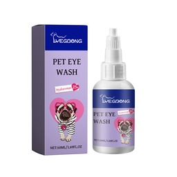 Yegbong Pet Eye Wash, Dog And Cat Eye Care Dry Red Eye Mite Odor Removal Eye Care Water