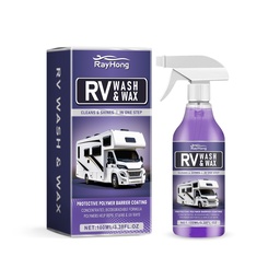 Rayhong Motorhome Cleaning Solution, One Step Cleaning Easy Decontamination Bright As New Anti-Uv Coating Agent