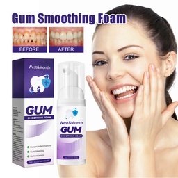 West&Month Gum Smoothing Foam, Clean Stains And Grime Care For The Mouth White Teeth Toothpaste