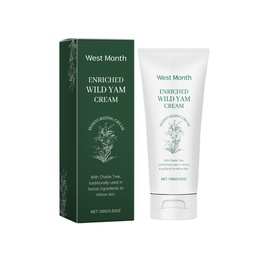 West&Month Yam Cream, Women's Daily Body Care Cream To Relieve Discomfort, Moisturize And Rejuvenate Skin Massage Care Cream