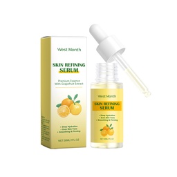 West&Month  Grapefruit Facial Essence, Moisturizing And Firming Skin Daily Care Serum