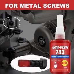 Jue-Fish Thread Locking Sealant, Metal Screw Anti-loose Waterproof Locking Seal Thread Glue