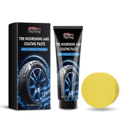 Rayhong Automobile Tire Retreading Paste, Automobile Tire Easy To Clean And Refurbish Anti-Pollution Protection And Maintenance Paste