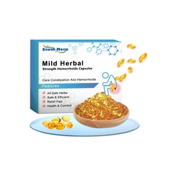 South Moon Herbal Perianal Capsule, Gentle Nourishing Men's Body Skin Soothing Dry Care Capsule