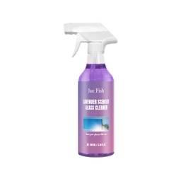 Jue-Fish Lavender Scented Glass Cleaner, Bathroom Glass Scale Removal Car Rearview Mirror Decontamination And Fog Removal