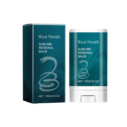 West&Month Sublime Renewal Balm, Lighten Fine Lines Hydrating And Moisturizing Skin Care Bar