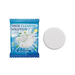 Jakehoe Small White Shoe Cleaning Tablets, Sneakers Canvas Shoes Small White Shoes Yellow Decontamination Bright White Cleaning Sheet