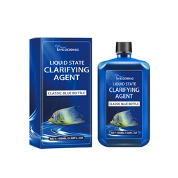 Yegbong Aquarium Fish Tank Water Purification Agent Clear Water Products Algae Removal Agent Fish Tank Cleaning Water Purification Agent