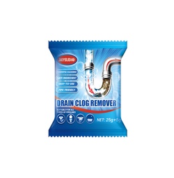 Jaysuing Drain Blockage Remove Powder Toilet Kitchen Drain Blockage Dredging Clean Deodorant Powder