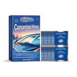 Rayhong Windshield Cleaning Tablets Car Windows Waterproof And Rain Cleaning Stains Daily Maintenance Effervescent Tablets
