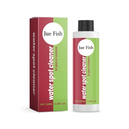 Jue-Fish Bathroom Water Stain Remover, Bathroom Glass Door Bathtub Tile Stain Scale Cleaning Cleaner