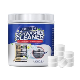 Jue-fish Dishwasher Effervescent Tablet, Remove Water Stains, Grease And Dirt For Dishwashers Clean Multi-effect Cleaning Tablets