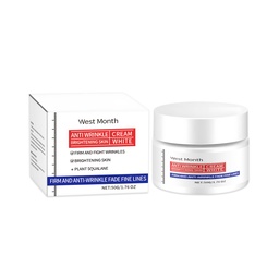 West&Month Facial Skin Care Cream, Hydrating, Moisturizing, Firming And Smoothing Facial Skin Fine Lines Moisturizing And Brightening Cream