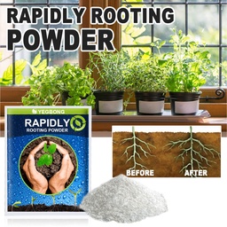 Yegbong Plant Root Powder, Transplanted Flower Seedlings Potted Plant Nutrition Root Powder