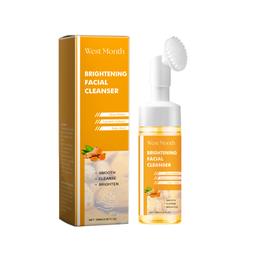 West&Month Turmeric Cleanser Gently Cleanses Facial Skin, Moisturizes And Beauty Skin Refreshing, Clean And Not Tight