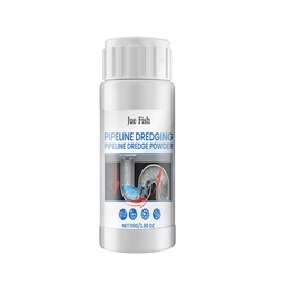Jue-Fish Pipeline Dredging Pipeline Dredge Powder, Toilet Sewer Kitchen Sink Blocked Odor Removal Clean Dredging