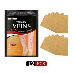 South Moon Foot Vein Patch, Relieve Varicose Blood Vessel Blockage And Protrusion Cold Compress Venous Health Care Patch