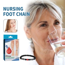South Moon Nursing Foot Chain, Soothing Dizziness Body Discomfort Sugar Relief Health Care Anklet