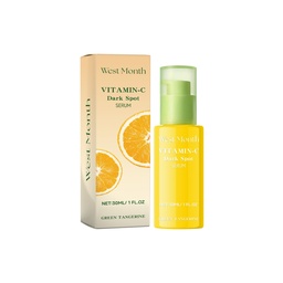 West&Month Vitamin-C Dark Spot Serum, Moisture Soft Smooth Skin Brighten Dull Skin Essence