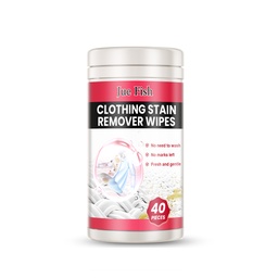 Jue-Fish  Clothes Stain Remover Wipes, Gently Clean Stubborn Clothes Stains, Oil Stains, Mildew Spots, Color Preservation And Fragrance