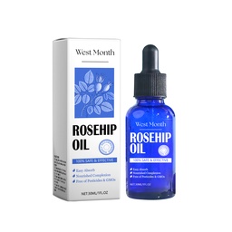 West&Month Rose Hip Skin Care Essential Oil, Facial Moisturizing Moisturizing Firming Skin Tender Essence