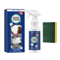 Jue-Fish Kitchen Grease Foam Cleaner Range Hood Stove Exhaust Pipe Wall Kitchen Utensils Grease Cleaner