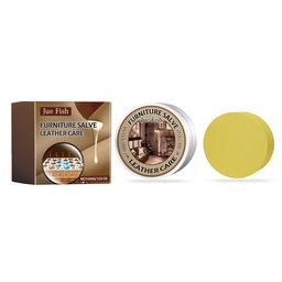 Jue-Fish Furniture Salve Leather Care, Leather Cleaning And Refurbishing Care Beeswax Base Anti-Slip And Anti-Drying Cracking