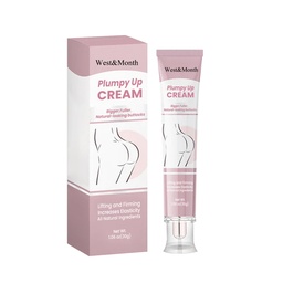 West&Month Plumpy Up Cream, Massage Firming Moisturizing Beautiful Buttock Cream