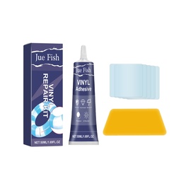 Jue-Fish Vinyl Repair Kit, Self-Adhesive Patch For Leak-Proof Sealing Of Inflatable Floating Appliance