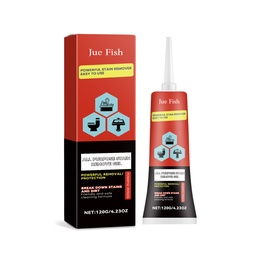 Jue-Fish Multi-Purpose Stain Cleaning Gel, Cleaning Kitchen And Bathroom Grease Stains Multi-Effect Cleaner
